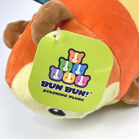Bun Bun Stacking Plush Bumble Bee 7” Good Stuff New With Tags 0+ Soft Toy - Picture 7 of 9